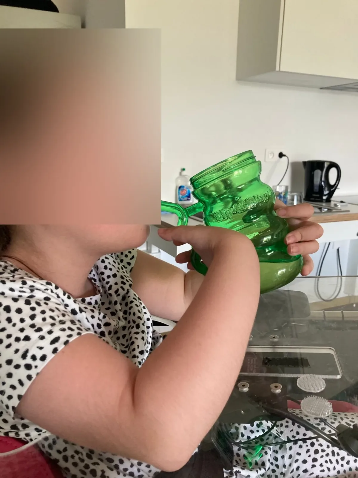 Essai d'aide technique pour l'hydratation